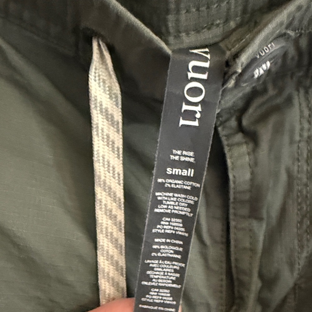 Vuori Olive Green Pants with Tag - Picture 6 of 6